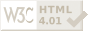 Valid HTML 4.01 Strict